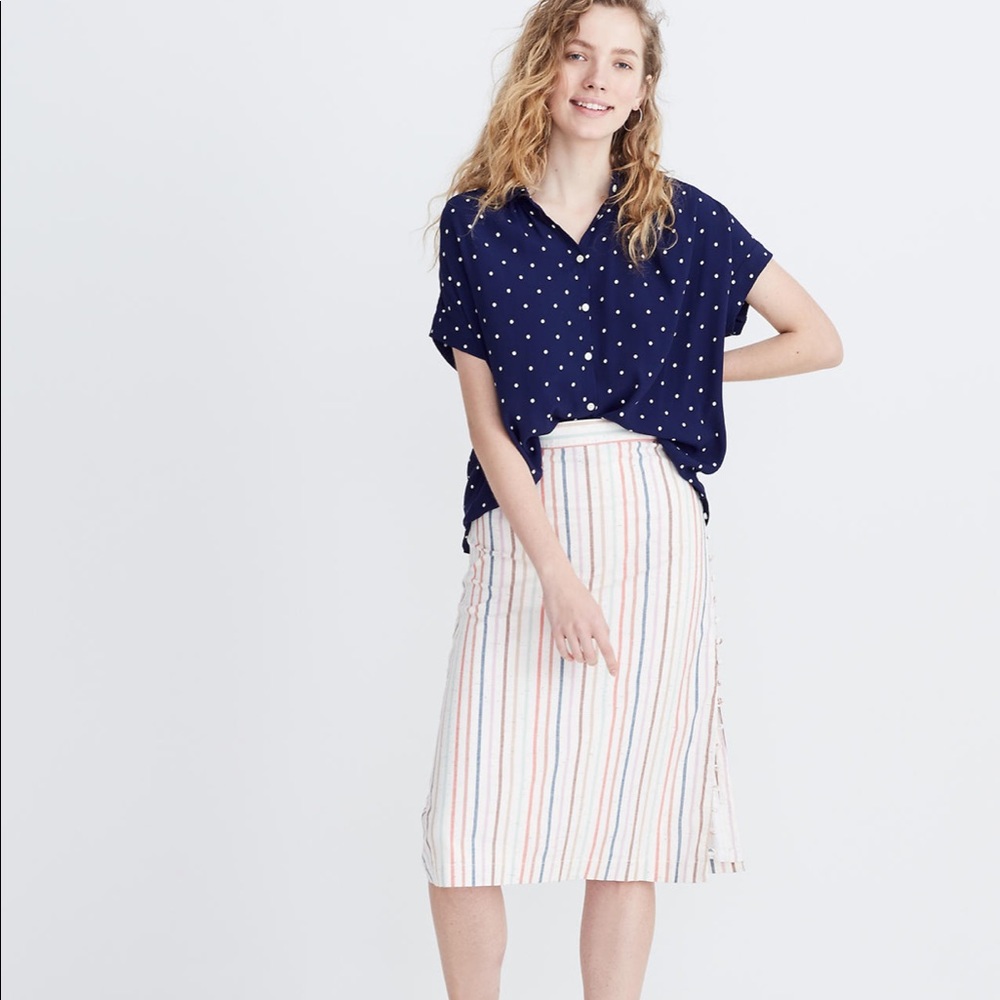 (Madewell) Central Shirt in Polka Dot